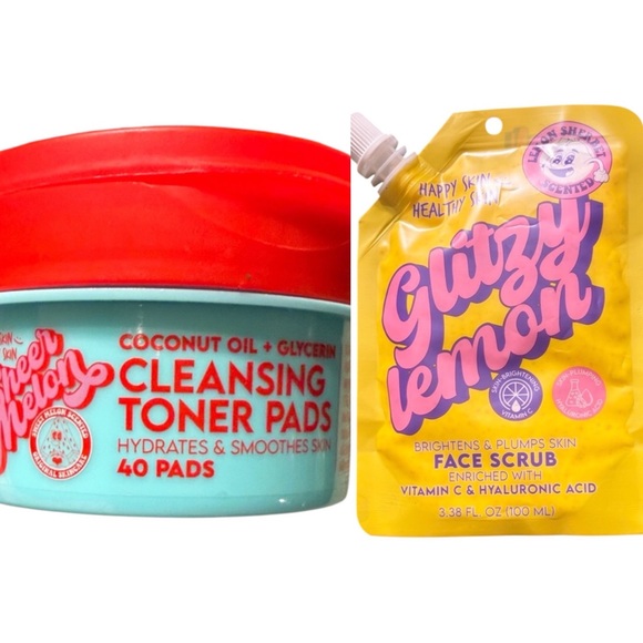 happy skin healthy skin Other - SKIN CARE BUNDLE cleansing toner pads and facial scrub NEW